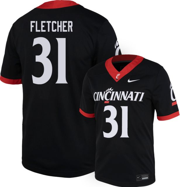 Cincinnati Football Nike Replica Jersey #31 M FLETCHER