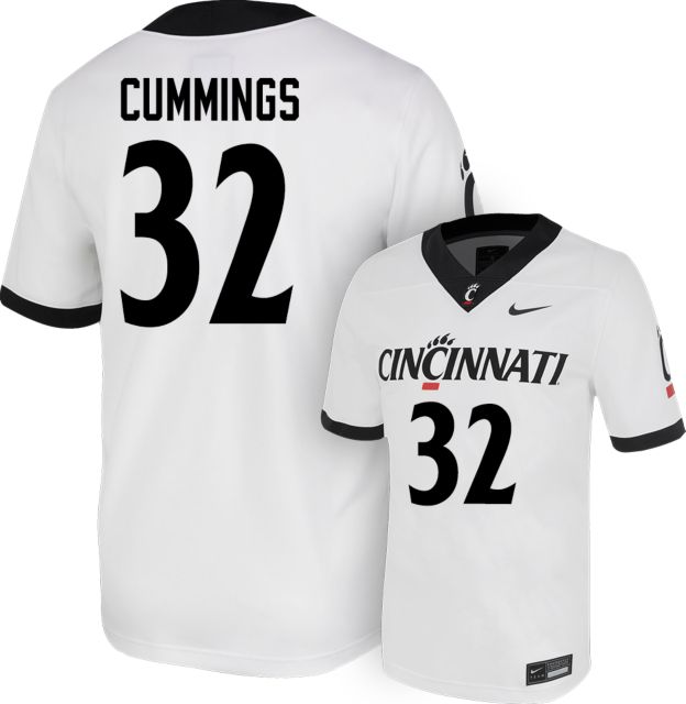 Cincinnati Football Nike Replica Jersey #32 M CUMMINGS