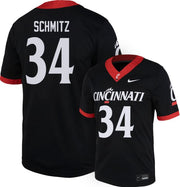 Cincinnati Football Nike Replica Jersey #34 C SCHMITZ