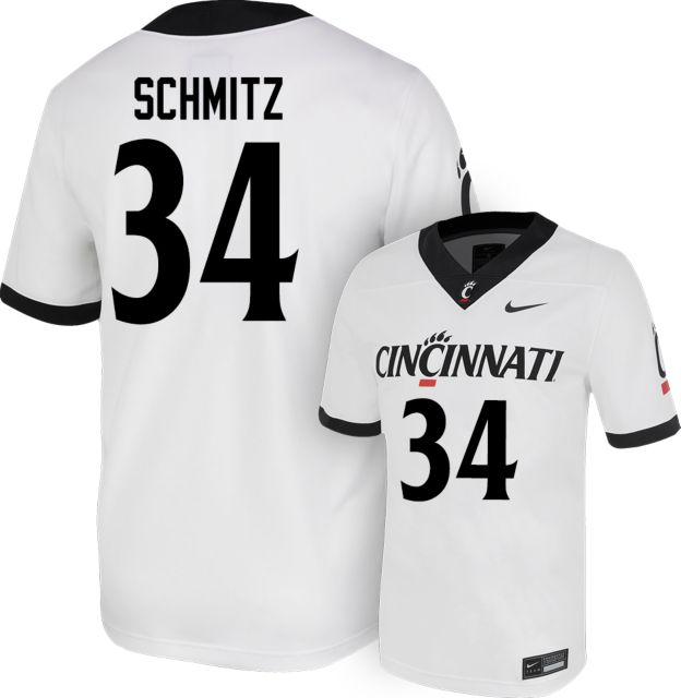 Cincinnati Football Nike Replica Jersey #34 C SCHMITZ
