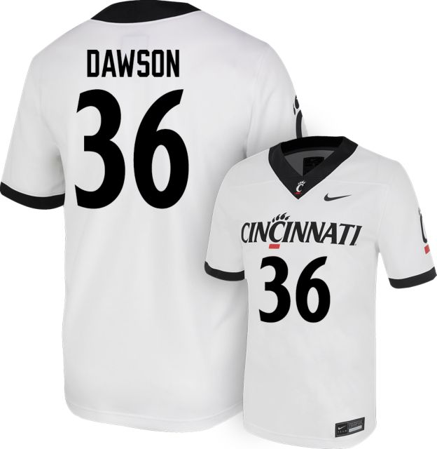 Cincinnati Football Nike Replica Jersey #36 V DAWSON