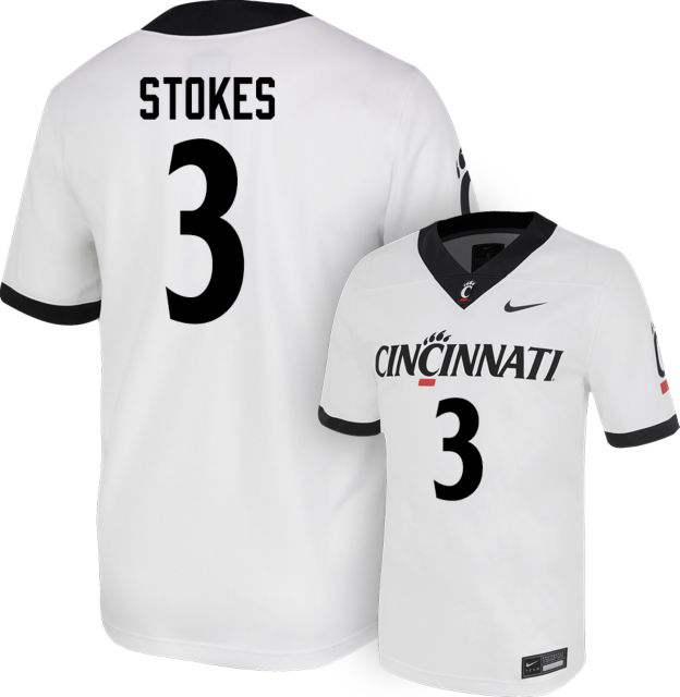 Cincinnati Football Nike Replica Jersey #3 K STOKES