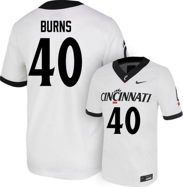 Cincinnati Football Nike Replica Jersey #40 K BURNS