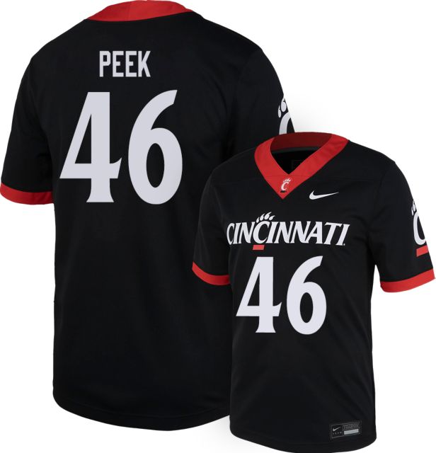 Cincinnati Football Nike Replica Jersey #46 A PEEK