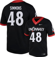 Cincinnati Football Nike Replica Jersey #48 W SIMMONS