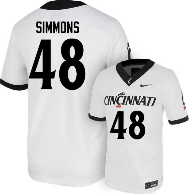 Cincinnati Football Nike Replica Jersey #48 W SIMMONS