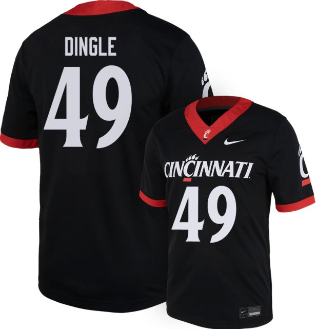 Cincinnati Football Nike Replica Jersey #49 J DINGLE