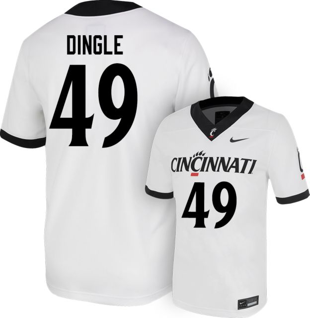 Cincinnati Football Nike Replica Jersey #49 J DINGLE