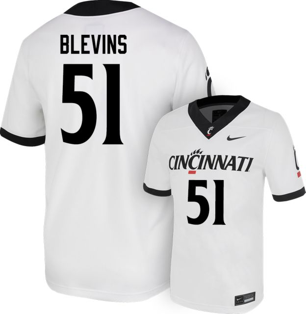 Cincinnati Football Nike Replica Jersey #51 B BLEVINS