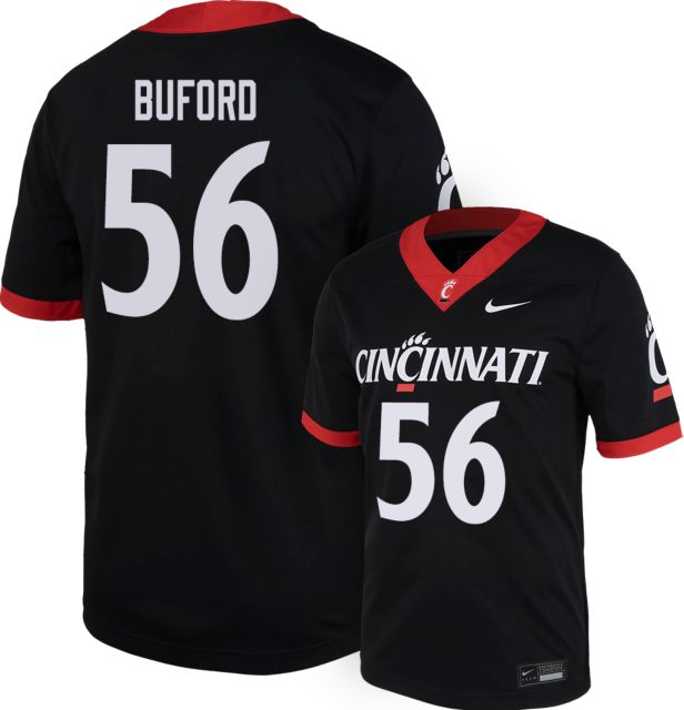 Cincinnati Football Nike Replica Jersey #56 D BUFORD