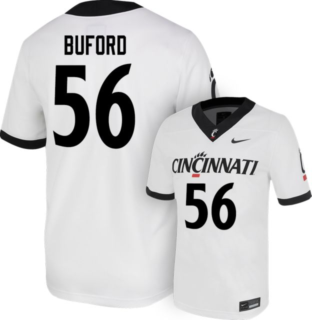 Cincinnati Football Nike Replica Jersey #56 D BUFORD