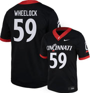 Cincinnati Football Nike Replica Jersey #59 J WHEELOCK