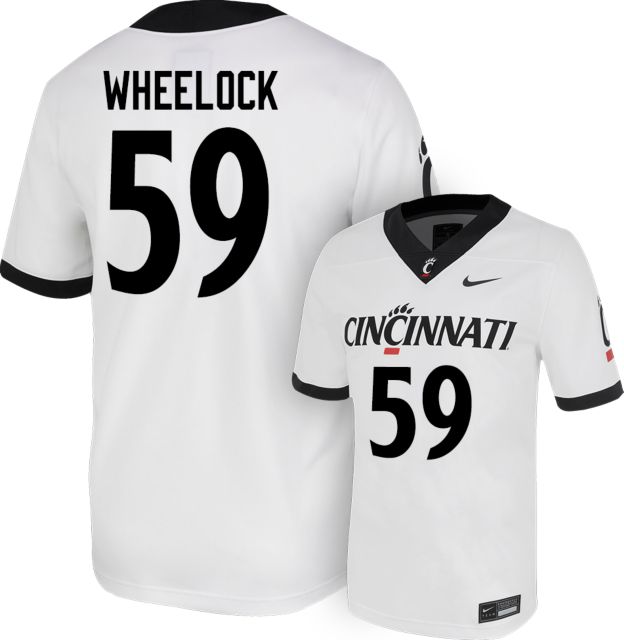 Cincinnati Football Nike Replica Jersey #59 J WHEELOCK