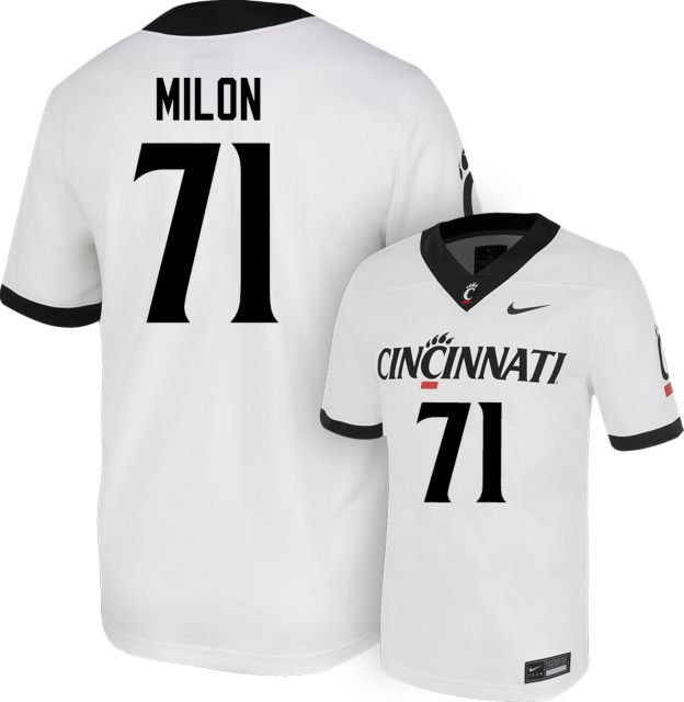Cincinnati Football Nike Replica Jersey #71 J MILON