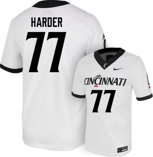 Cincinnati Football Nike Replica Jersey #77 J HARDER