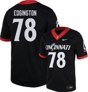 Cincinnati Football Nike Replica Jersey #78 G EDGINGTON