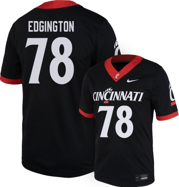 Cincinnati Football Nike Replica Jersey #78 G EDGINGTON