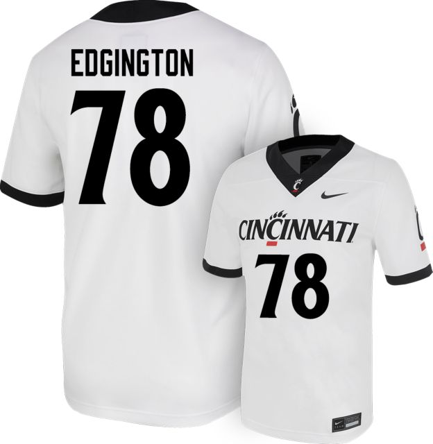 Cincinnati Football Nike Replica Jersey #78 G EDGINGTON