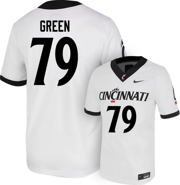 Cincinnati Football Nike Replica Jersey #79 ETHAN GREEN