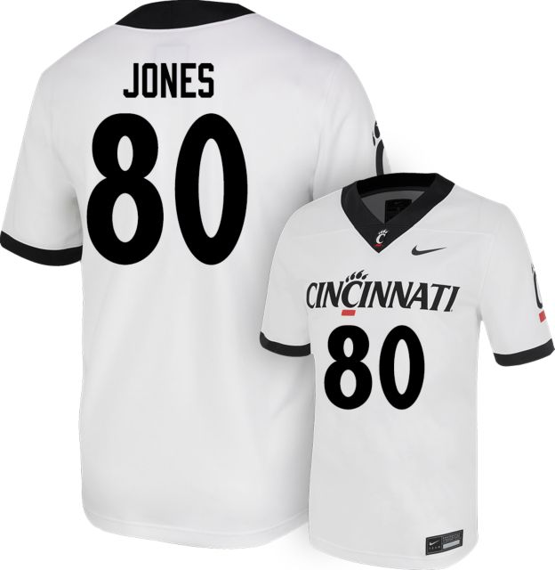 Cincinnati Football Nike Replica Jersey #80 E JONES