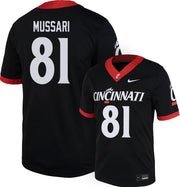 Cincinnati Football Nike Replica Jersey #81 M MUSSARI