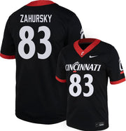 Cincinnati Football Nike Replica Jersey #83 D ZAHURSKY