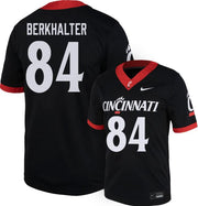 Cincinnati Football Nike Replica Jersey #84 S BERKHALTER