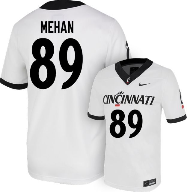Cincinnati Football Nike Replica Jersey #89 B MEHAN