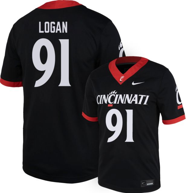 Cincinnati Football Nike Replica Jersey #91 DREW LOGAN