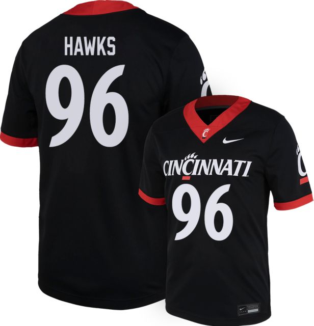 Cincinnati Football Nike Replica Jersey #96 N HAWKS