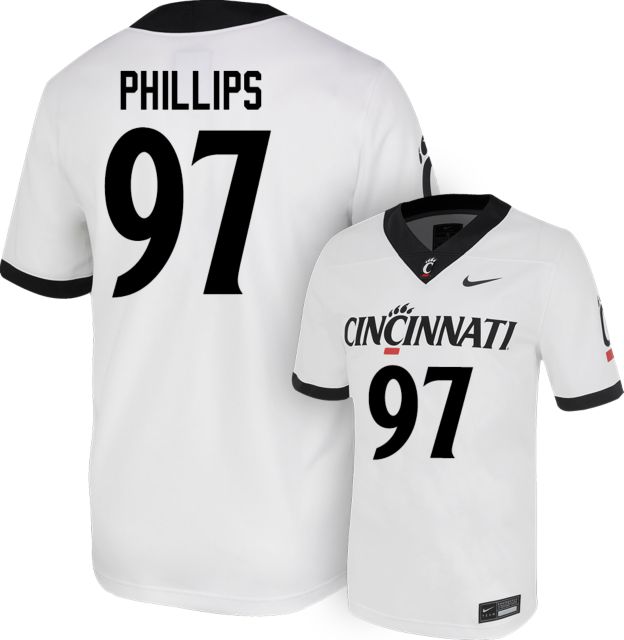 Cincinnati Football Nike Replica Jersey #97 E PHILLIPS