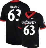 Cincinnati Football Replica Jersey #63 NATHAN HAWKS