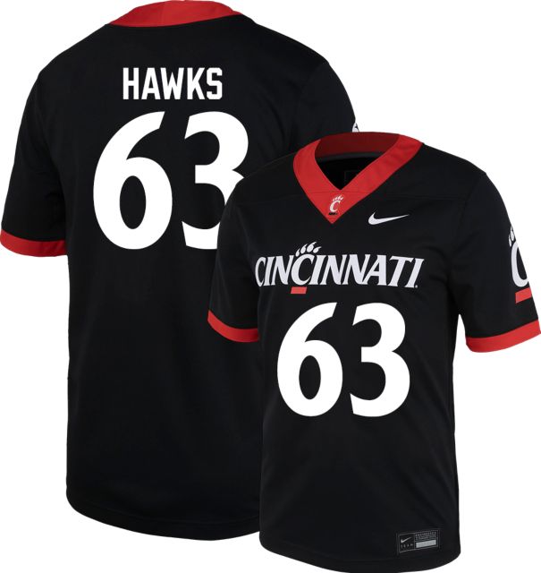 Cincinnati Football Replica Jersey #63 NATHAN HAWKS