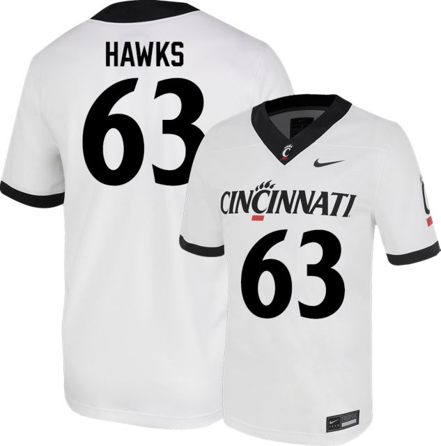 Cincinnati Football Replica Jersey #63 NATHAN HAWKS