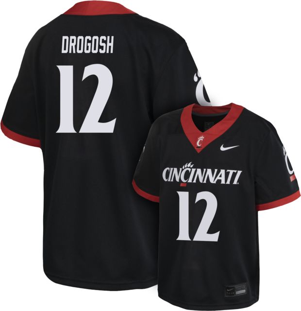 Cincinnati Football Nike Youth Replica Jersey #12 B DROGOSH