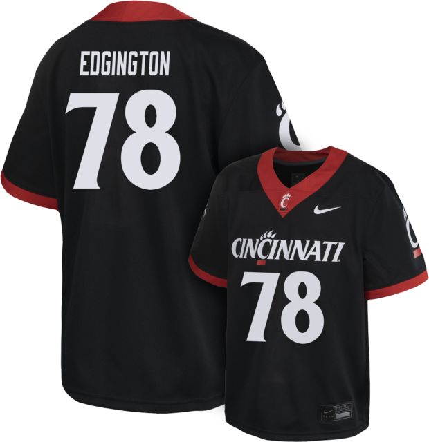 Cincinnati Football Nike Youth Replica Jersey #78 G EDGINGTON