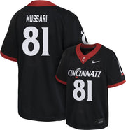 Cincinnati Football Nike Youth Replica Jersey #81 M MUSSARI