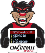 University of Cincinnati Bearcats Digital Sign