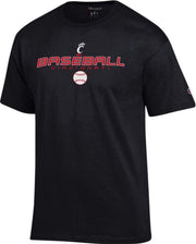 University of Cincinnati Bearcats Baseball Short Sleeve T-Shirt