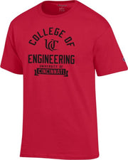 University of Cincinnati School of Engineering Short Sleeve T-Shirt