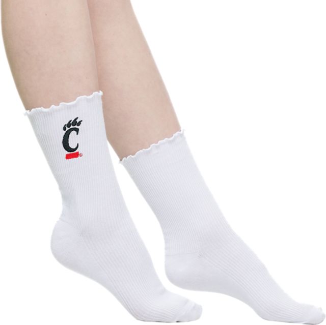 RUFFLE SOCK SCSPC/WHITE/1SIZ/.