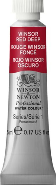 Professional Watercolor 5mL Winsor Red Deep