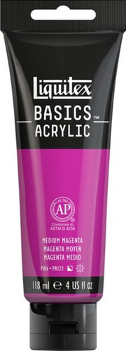 Basics 4oz Medium Magenta