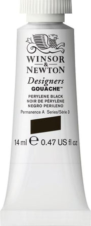 Designer Gouache 14mL Perylene Black