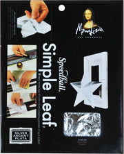 Simple Leaf Silver 5.5X5.5 18 Sheet Pack