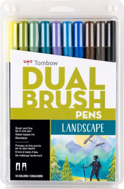 ABT DUAL BRUSH SET 10/LANDSCAPE