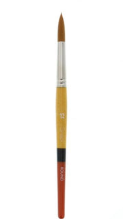Snap Gold Taklon Round 12 Short Handle