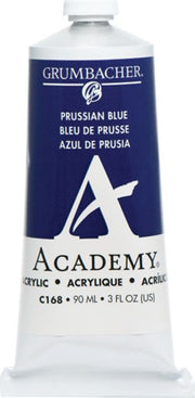ACADEMY ACRYLIC 90ML PRUSSIAN BLUE