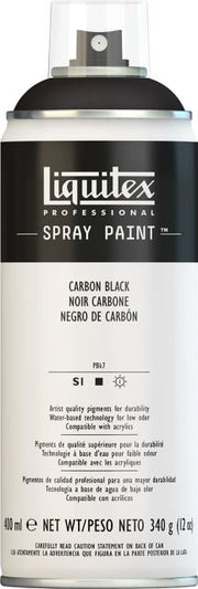 Liquitex Spray Paint 400Ml Carbon Black