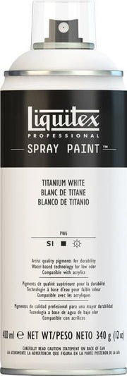 LIQUITEX SPRAY PAINT 400ML TITANIUM WHITE